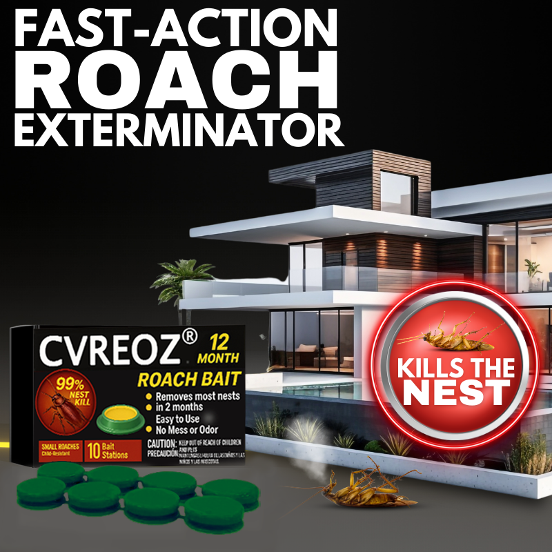 Cvreoz® QuikCatch Killer RoachAce Bait Station
