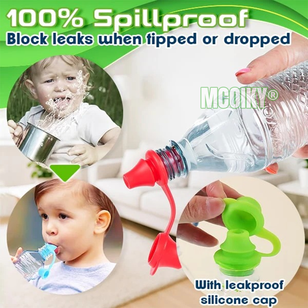 MCOIKY® Sip-Well Baby Silicone Bottle Top Spout (3PCS)