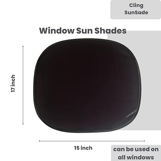 2025 UPGRADED Electrostatic Film Foldable Window Shades for Car