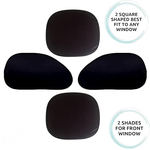 2025 UPGRADED Electrostatic Film Foldable Window Shades for Car
