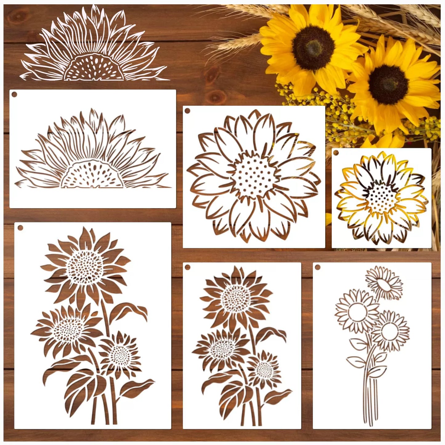 MCOIKY® DIY Decoration BloomTrace 💐 Sunflower x 20pc🌻