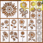 MCOIKY® DIY Decoration BloomTrace 💐 Sunflower x 20pc🌻