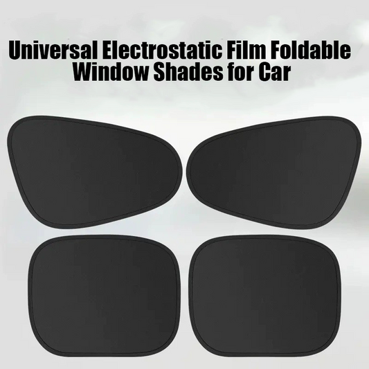 2025 UPGRADED Electrostatic Film Foldable Window Shades for Car