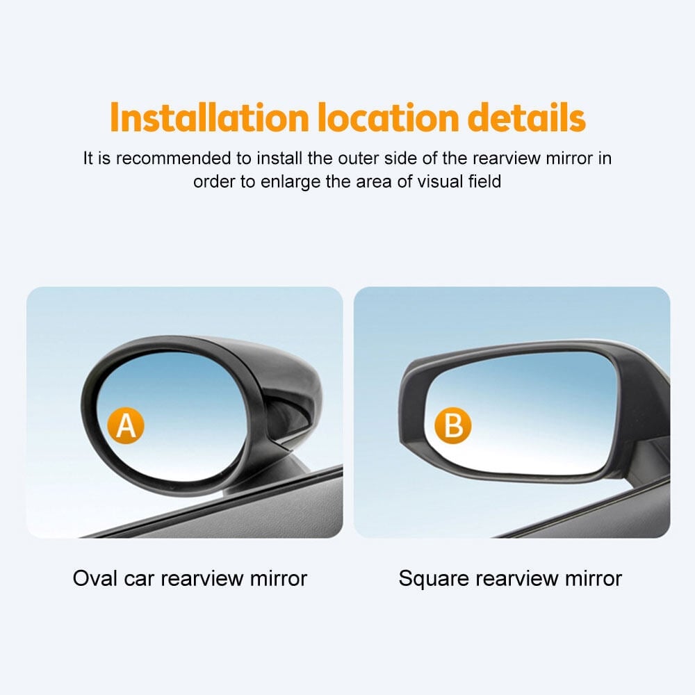 Blind Spot Mirror (1 Pair)